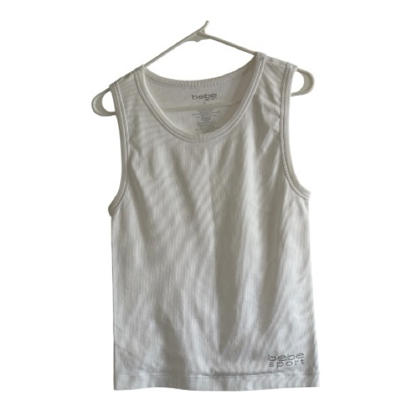 bebe Tops - Bebe Sport Ribbed Tank